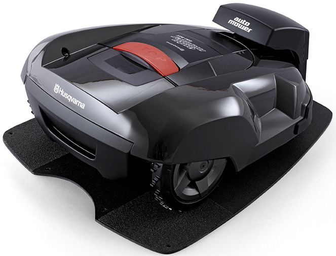 Husqvarna Automower a carregar