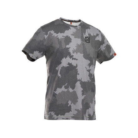 T-shirt Xplorer de manga curta estampagem camuflado