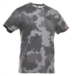 T-shirt Xplorer de manga curta estampagem camuflado