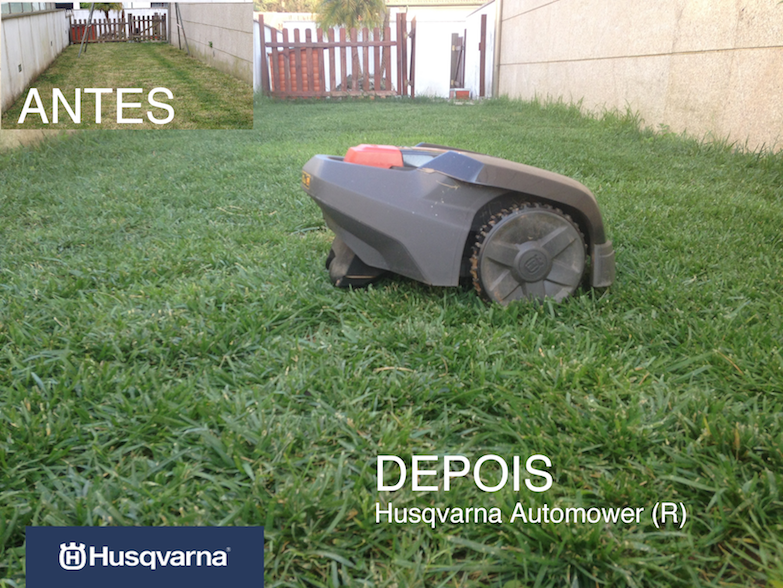 Antes e Depois do Automower