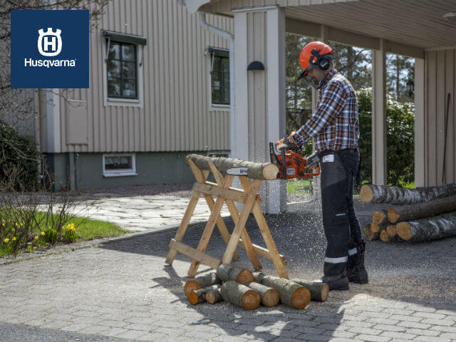 motosserra para uso ocasional da Husqvarna