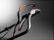Suave manillar ergonómico