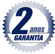 Garantia Husqvarna de 2 anos.